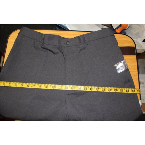 NWT Perry Ellis Mens Dress Pants 36x34 Navy Polyester Work Office Casual - Picture 15 of 15